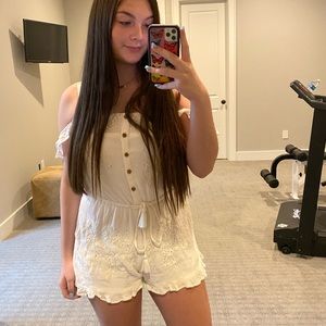 Cream colored romper